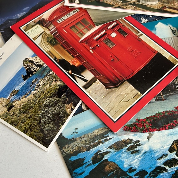 Vintage Postcards Travel Lot 83 Cards From Various Countries Junk Journals Craft - Picture 4 of 10